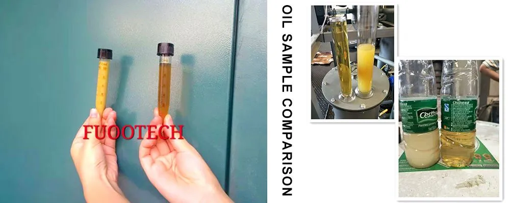 Oil sample comparison